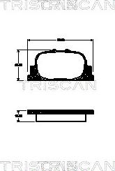 Triscan 8110 13077 - Jarrupala, levyjarru inparts.fi