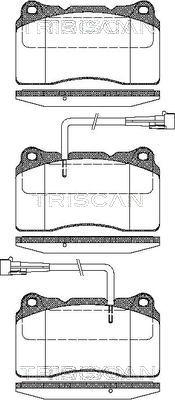 Triscan 8110 12004 - Jarrupala, levyjarru inparts.fi