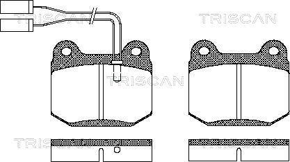 Triscan 8110 12741 - Jarrupala, levyjarru inparts.fi