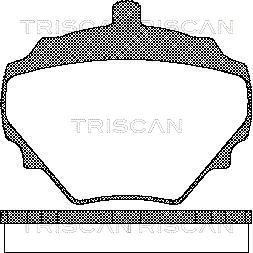 Triscan 8110 17004 - Jarrupala, levyjarru inparts.fi