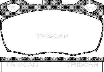 Triscan 8110 17003 - Jarrupala, levyjarru inparts.fi