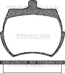 Triscan 8110 17019 - Jarrupala, levyjarru inparts.fi