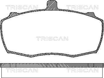 Triscan 8110 17838 - Jarrupala, levyjarru inparts.fi