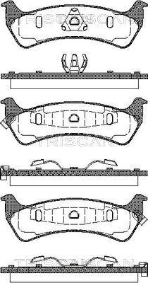 Triscan 8110 80529 - Jarrupala, levyjarru inparts.fi