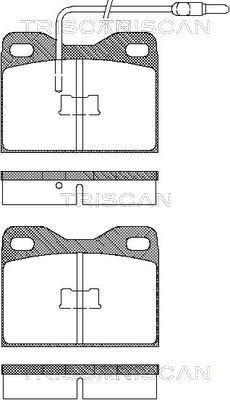 Triscan 8110 38992 - Jarrupala, levyjarru inparts.fi