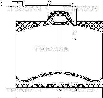 Triscan 8110 38782 - Jarrupala, levyjarru inparts.fi