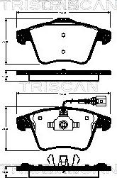 Triscan 8110 29055 - Jarrupala, levyjarru inparts.fi