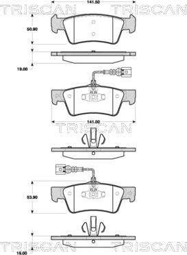 Triscan 8110 29060 - Jarrupala, levyjarru inparts.fi