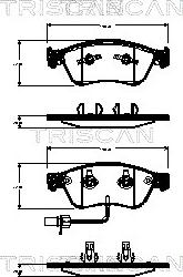 Triscan 8110 29068 - Jarrupala, levyjarru inparts.fi