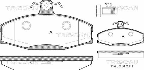 Triscan 8110 29007 - Jarrupala, levyjarru inparts.fi