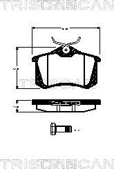 Triscan 8110 29011 - Jarrupala, levyjarru inparts.fi