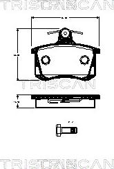 Triscan 8110 29070 - Jarrupala, levyjarru inparts.fi