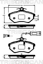 Triscan 8110 29071 - Jarrupala, levyjarru inparts.fi