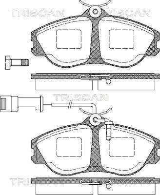 Triscan 8110 29890 - Jarrupala, levyjarru inparts.fi