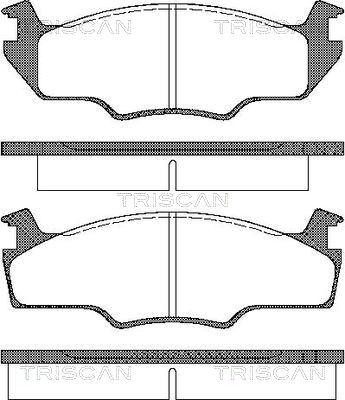 Triscan 8110 29237 - Jarrupala, levyjarru inparts.fi