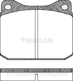 Triscan 0 986 462 803 - Jarrupala, levyjarru inparts.fi