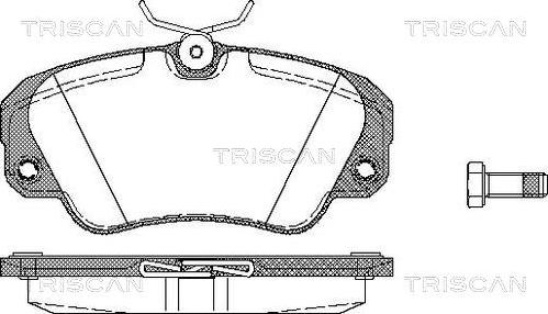 Triscan 8110 24005 - Jarrupala, levyjarru inparts.fi