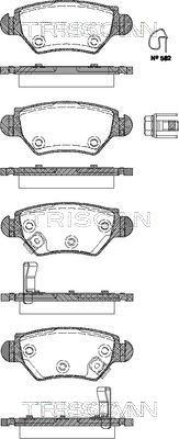 Triscan 8110 24013 - Jarrupala, levyjarru inparts.fi