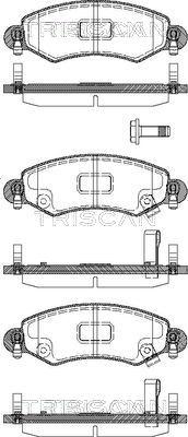 Triscan 8110 24017 - Jarrupala, levyjarru inparts.fi