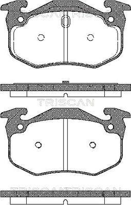 Triscan 8110 25001 - Jarrupala, levyjarru inparts.fi