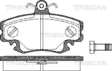 Triscan 8110 25010 - Jarrupala, levyjarru inparts.fi