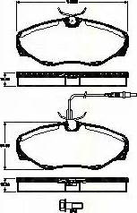 Triscan 8110 25024 - Jarrupala, levyjarru inparts.fi