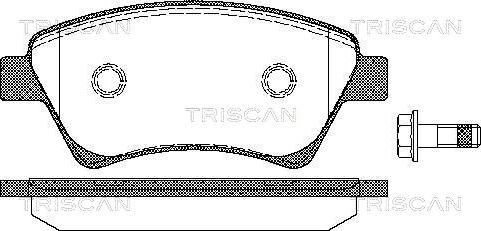 Triscan 8110 25020 - Jarrupala, levyjarru inparts.fi