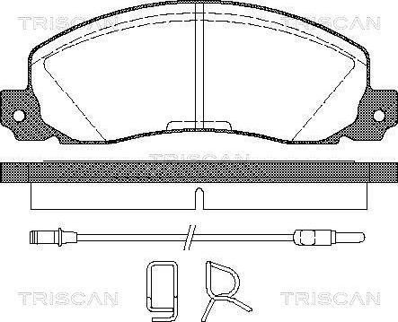 Triscan 8110 25846 - Jarrupala, levyjarru inparts.fi