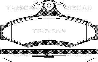 Triscan 8110 21004 - Jarrupala, levyjarru inparts.fi