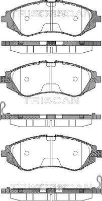 Triscan 8110 21001 - Jarrupala, levyjarru inparts.fi