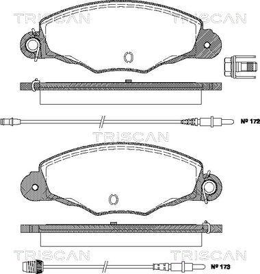 Triscan 8110 28012 - Jarrupala, levyjarru inparts.fi