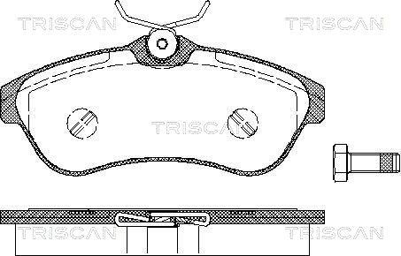 Triscan 8110 28027 - Jarrupala, levyjarru inparts.fi