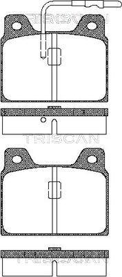 Triscan 8110 28723 - Jarrupala, levyjarru inparts.fi