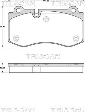 Triscan 8110 23049 - Jarrupala, levyjarru inparts.fi