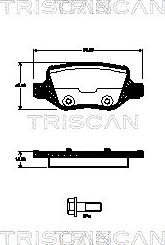 Triscan 8110 23045 - Jarrupala, levyjarru inparts.fi