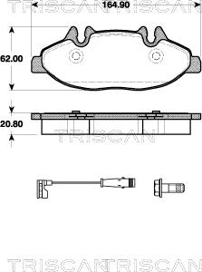 Triscan 8110 23042 - Jarrupala, levyjarru inparts.fi