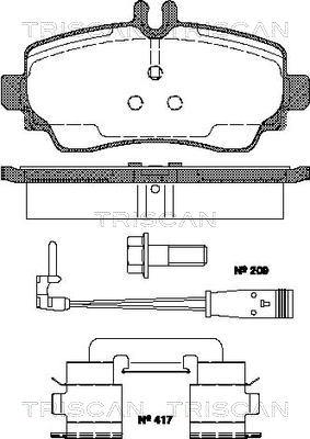 Japanparts PA0544MK - Jarrupala, levyjarru inparts.fi