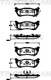 Triscan 8110 23033 - Jarrupala, levyjarru inparts.fi