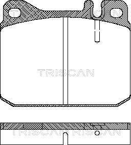 Triscan 8110 23222 - Jarrupala, levyjarru inparts.fi