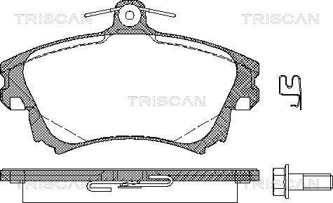 Triscan 8110 27005 - Jarrupala, levyjarru inparts.fi