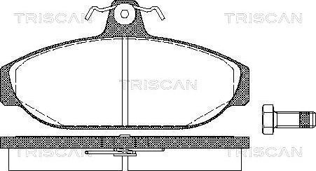 Triscan 8110 27150 - Jarrupala, levyjarru inparts.fi