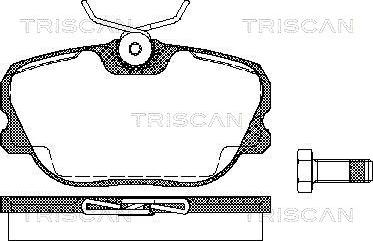 Triscan 8110 27894 - Jarrupala, levyjarru inparts.fi