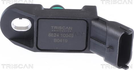 Triscan 8824 10049 - Tunnistin, imusarjapaine inparts.fi