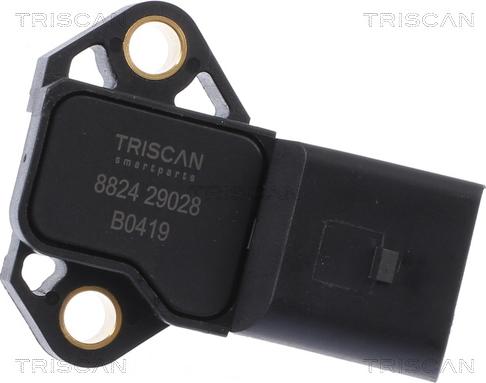 Triscan 8824 29028 - Tunnistin, imusarjapaine inparts.fi