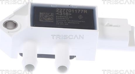 Triscan 8823 10011 - Sensori, pakokaasupaine inparts.fi