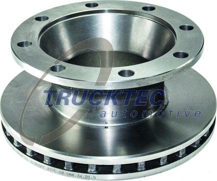 Trucktec Automotive 90.35.009 - Jarrulevy inparts.fi