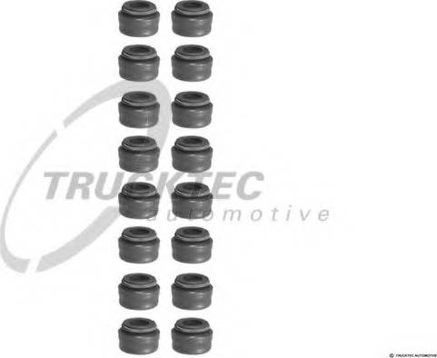 Trucktec Automotive 02.43.165 - Tiivistesarja, venttiilivarsi inparts.fi