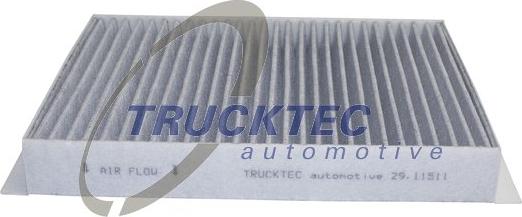 Trucktec Automotive 02.59.200 - Suodatin, sisäilma inparts.fi