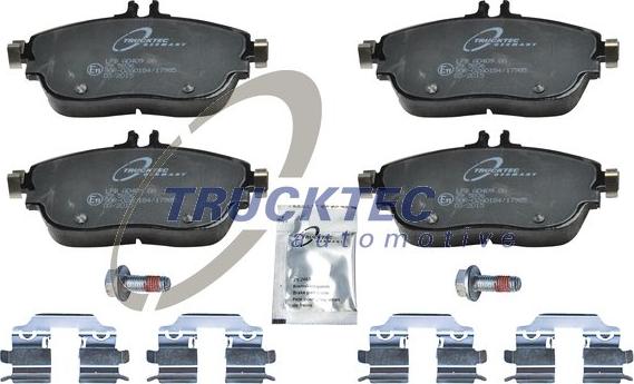 Trucktec Automotive 02.35.433 - Jarrupala, levyjarru inparts.fi