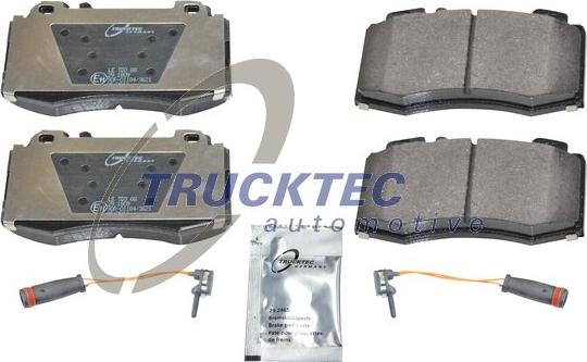 Trucktec Automotive 02.35.124 - Jarrupala, levyjarru inparts.fi